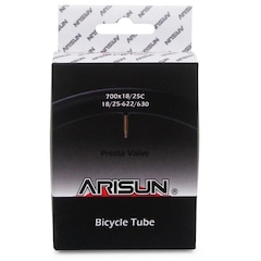 Câmara de ar 700x25 Arisun válvula presta 60 mm - Foto 2