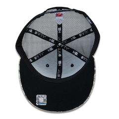 Boné Aba Reta New Era Jacksonville Jaguars 950 NFL 21 Salute Service - Snapback - Adulto - Foto 6