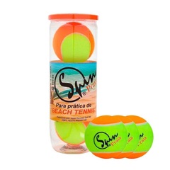 Bola de Beach Tennis Spin Praia - 3 unidades - Foto 1