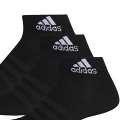 Kit Meias adidas Ankle Unissex - Preta - adidas - Foto 2