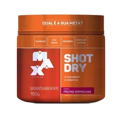 Shot Dry Max Titanium - Frutas Vermelhas - 150g - Foto 1