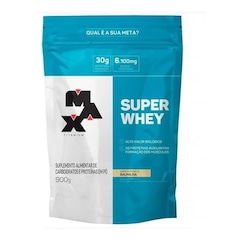Super Whey Concentrado Max Titanium - Baunilha - 900g - Foto 1