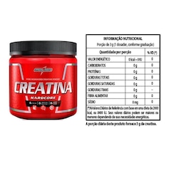 Creatina Hardcore Reload Integralmédica - 150g - Foto 2