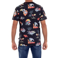 Camiseta Quiksilver Sun Damage - Masculina - Foto 2