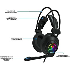 Headset Gamer Fortrek Vickers RGB - Foto 4