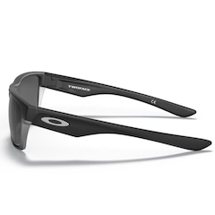 Óculos de Sol Oakley Two Face Black W Prizm Polarized - Unissex - Foto 2
