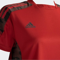 Camisa de Treino do Flamengo adidas - Feminina - Foto 3