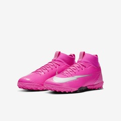 Chuteira Society Nike Mercurial Superfly 7 Academy Mbappé - Infantil - Foto 5