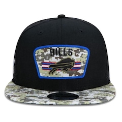 Boné Aba Reta New Era Buffalo Bills 950 NFL 21 Salute Service - Snapback - Adulto - Foto 3