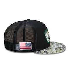 Boné Aba Reta New Era New York Jets 950 NFL 21 Salute Service - Snapback - Adulto - Foto 5