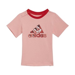 Conjunto adidas: Camiseta + Short I Summer Set - Infantil - Foto 2