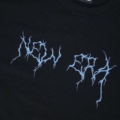 Blusão de Moletom New Era Upside Down Dark Lightning - Masculino - Foto 5