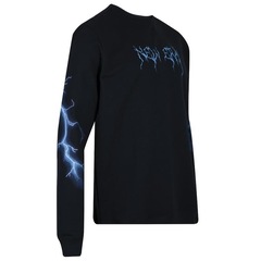 Blusão de Moletom New Era Upside Down Dark Lightning - Masculino - Foto 8