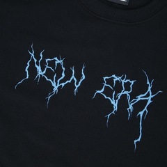 Blusão de Moletom New Era Upside Down Dark Lightning - Masculino - Foto 10