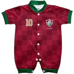 Macacão do Fluminense Torcida Baby 005 S - Infantil - Foto 1