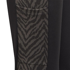 Calça Legging adidas Sea Tight - Infantil - Foto 4