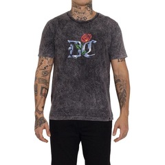 Camiseta DC Shoes Chrome Rose - Masculina - Foto 1