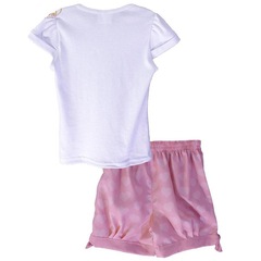 Kit Uniforme do São Paulo Torcida Baby 050 1 Camiseta + 1 Shots - Infantil - Foto 3