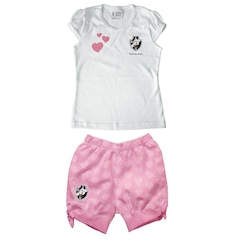 Kit Uniforme do Vasco Torcida Baby 271: 1 Camiseta + 1 Shots - Infantil - Foto 1
