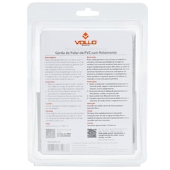Corda de Pular Vollo de PVC com Rolamento 275 x 0,6cm - Foto 4