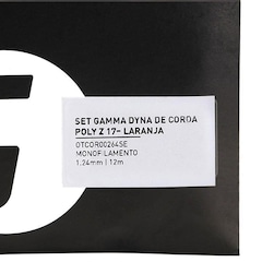 Corda Gamma Poly Z 17L 1.24mm - Set Individual Pack com 06 unidades - Foto 2