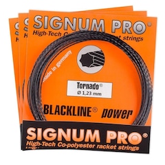 Corda Signum Pro Tornado 1.23mm Preta - Set Individual - Pack com 03 unidades - Foto 1