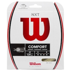 Corda para Raquete de Tênis Wilson NXT 17 - 12,2m - Foto 1