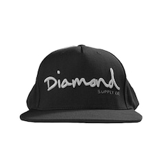 Boné Aba Reta Diamond OG Script Structured - Snapback - Adulto - Foto 1