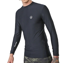 Camisa Lycra Manga Longa Volcom Lido Stone - Masculina - Foto 3