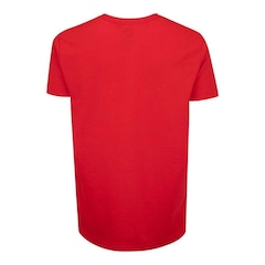 Camiseta NBA Chicago Bulls Ball Logo Estampada - Masculina - Foto 2