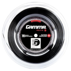 Corda para Raquete de Tênis Gamma Poly Z 16L 1.30mm - 200 metros - Foto 1