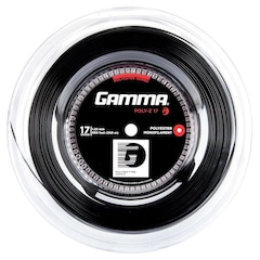 Corda para Raquete de Tênis Gamma Poly Z 17L 1.25mm - 200 metros - Foto 1