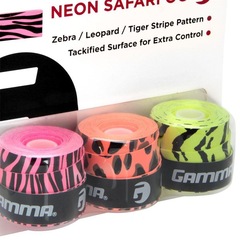 Overgrip Gamma Neon Safari - 3 Unidades - Foto 3