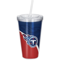 Copo NFL com Canudo Luxo Tennessee Titans - Foto 1