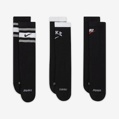 Kit de Meias Cano Alto Nike Everyday Plus Cushioned - Infantil - 3 Pares - Foto 2