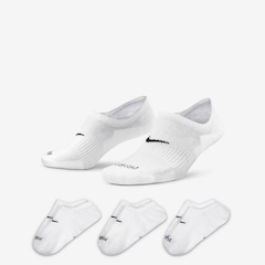 Kit de Meias Sapatilha Nike Everyday Plus Cushioned - Adulto - Foto 1