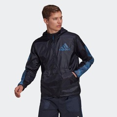 Jaqueta com Capuz adidas Season WB - Masculina - Foto 2
