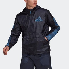 Jaqueta com Capuz adidas Season WB - Masculina - Foto 3