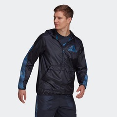 Jaqueta com Capuz adidas Season WB - Masculina - Foto 8