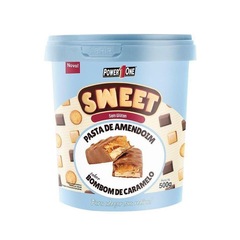 Pasta de Amendoim Power One Sweet - Bombom Caramelo - 500g - Foto 1