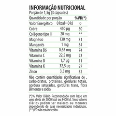 Colágeno Com Vitamina C Cartisix Nutrasix - 90 Cápsulas - 500mg - Foto 2