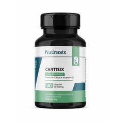 Colágeno Com Vitamina C Cartisix Nutrasix - 90 Cápsulas - 500mg - Foto 1