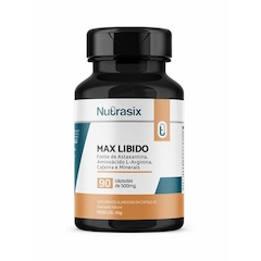 Max Libido Nutrasix - 90 Cápsulas - 500mg - Foto 1