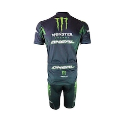 Camiseta Monster Energy + Bermuda - Masculina - Foto 2