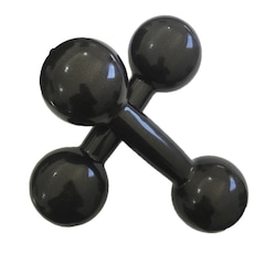 Halter Iniciativa Fitness Revestido 10Kg - Par - Foto 2