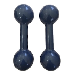 Halter Iniciativa Fitness Revestido 4Kg - Par - Foto 2