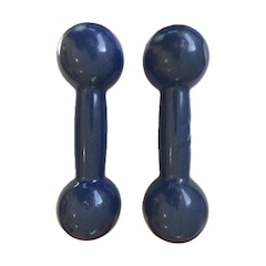 Halter Iniciativa Fitness Revestido 2Kg - Par - Foto 2