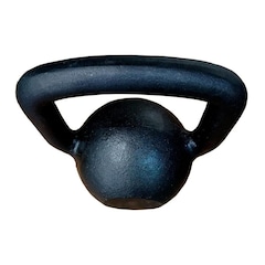 Kettlebell Iniciativa Fitness Pintado 10Kg - Unidade - Foto 3