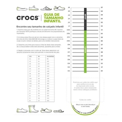 Sandália Crocs Infantil Classic Clog - Foto 7