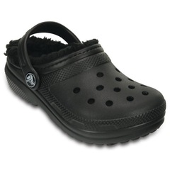 Sandália Crocs Classic Lined - Infantil - Foto 5